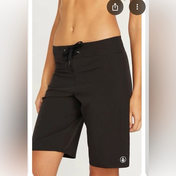 Volcom Women’s Simply Solid Board shorts NWT - Picture 2 of 6